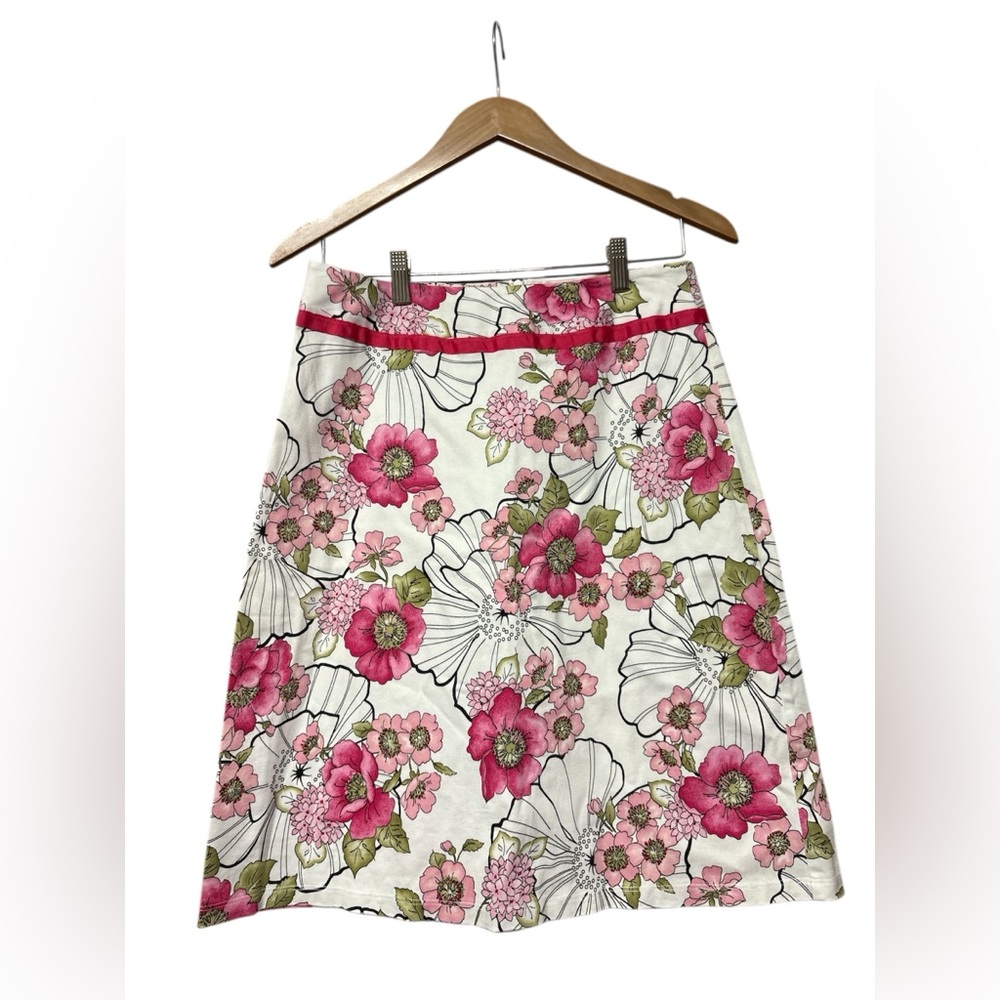 b.i.y.a.y.c.d.a. Women's Floral A-Line Skirt